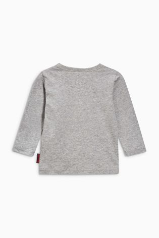 Grey Long Sleeve Gremlins T-Shirt (3mths-6yrs)